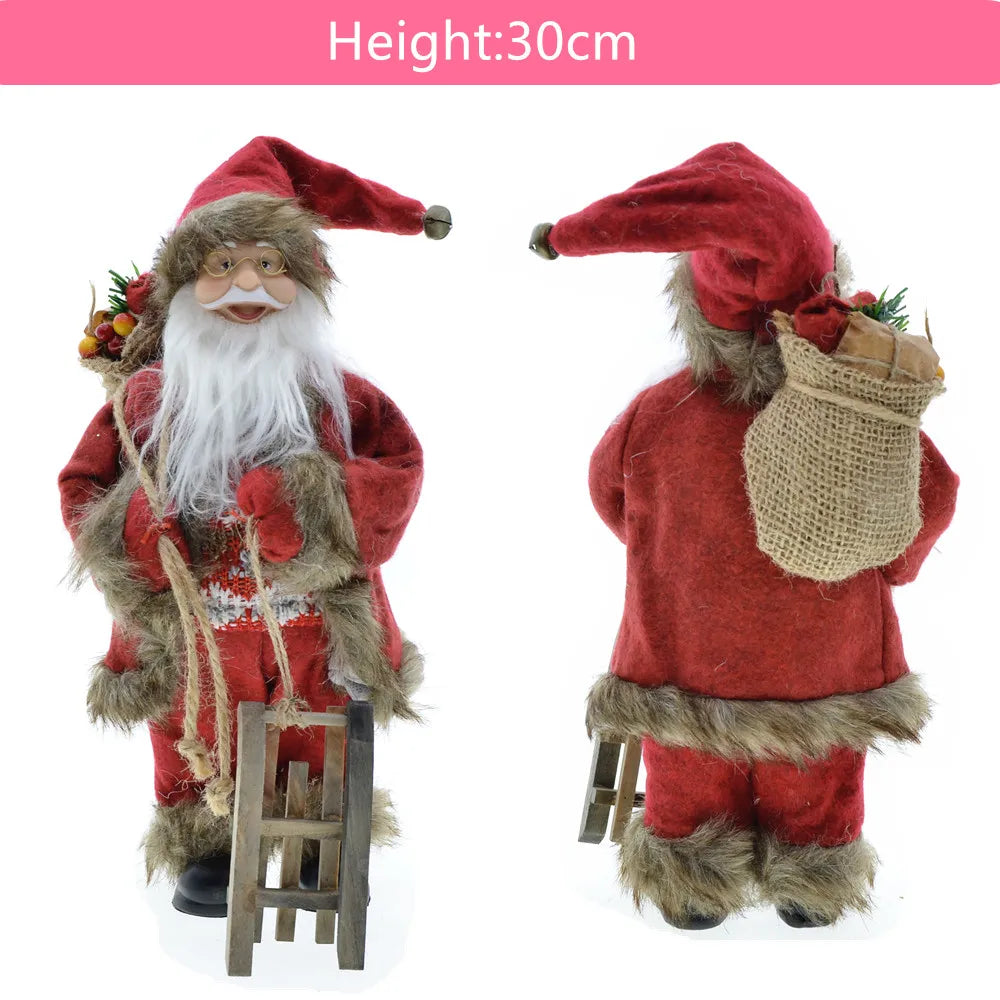 Christmas and New Year 2025 Santa Claus Doll