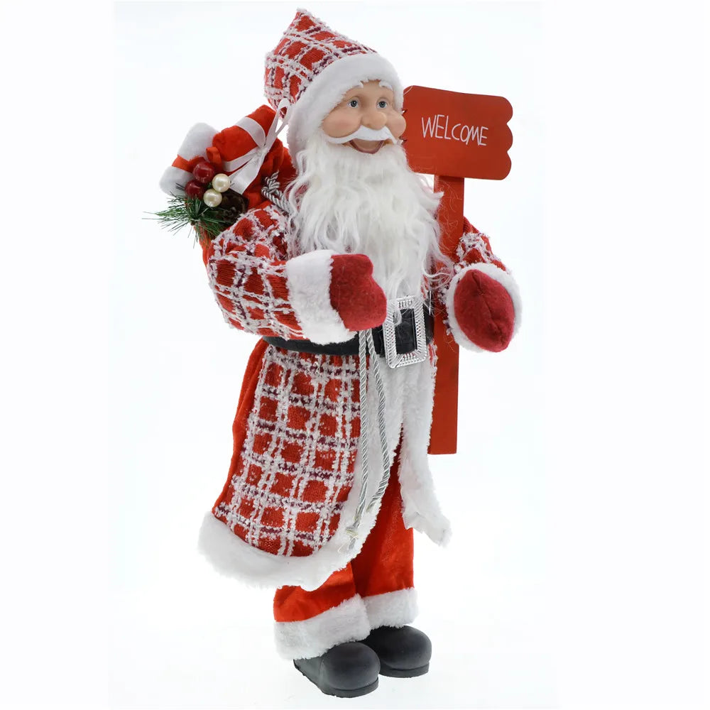 Christmas and New Year 2025 Santa Claus Doll