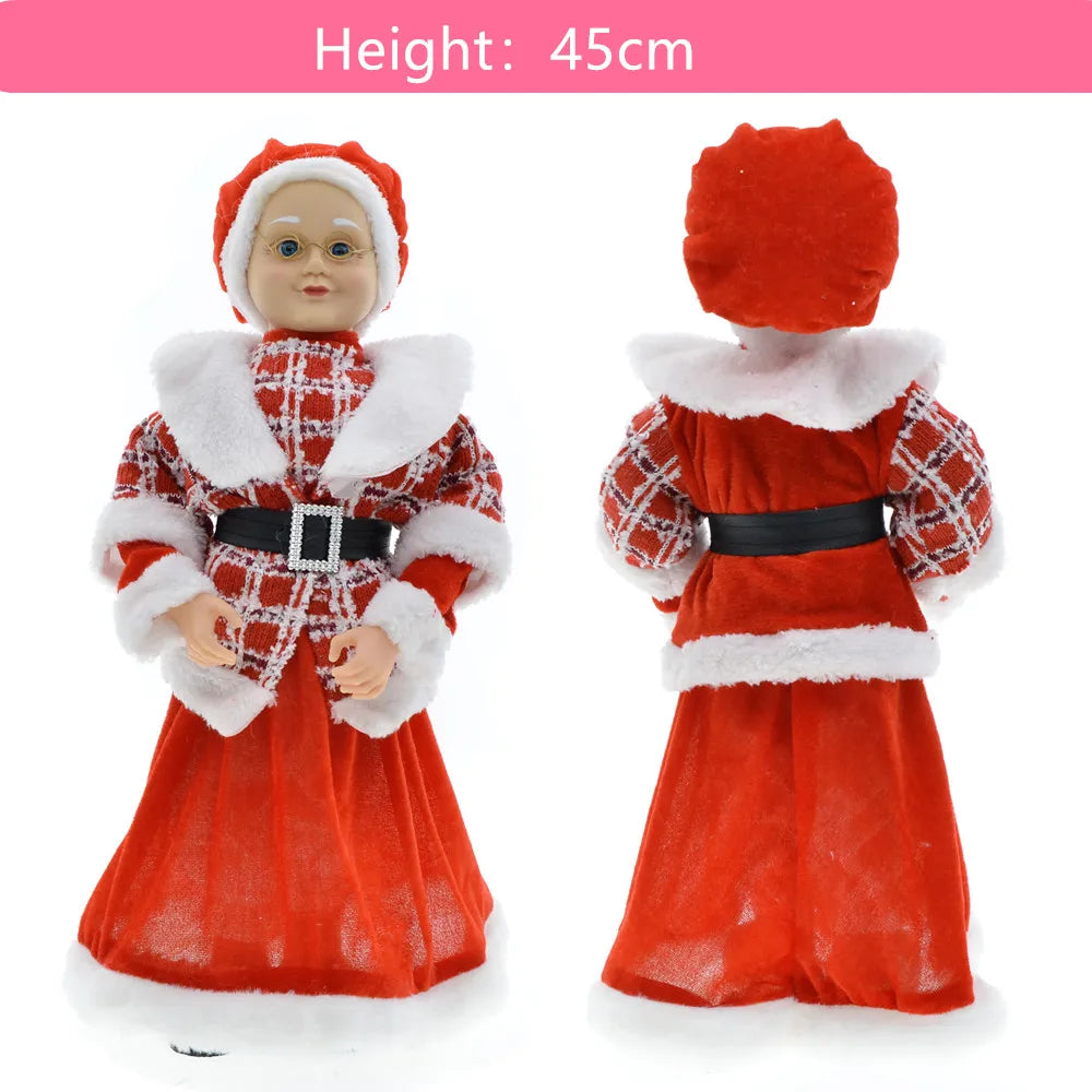 Christmas and New Year 2025 Santa Claus Doll