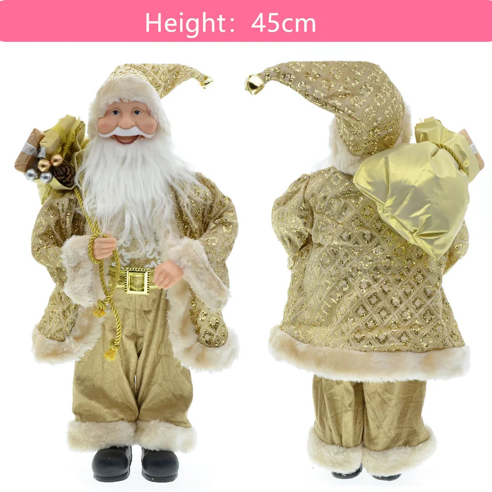 Christmas and New Year 2025 Santa Claus Doll