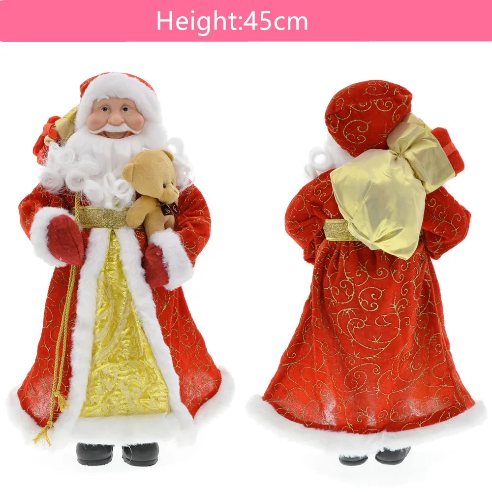 Christmas and New Year 2025 Santa Claus Doll