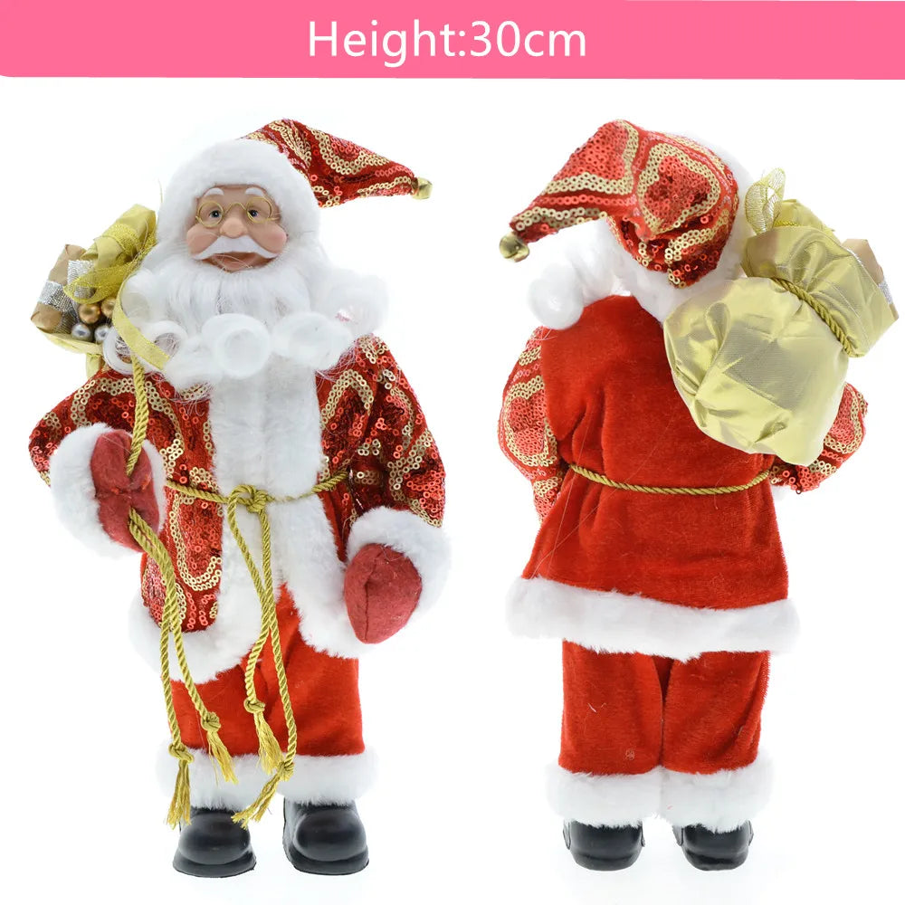 Christmas and New Year 2025 Santa Claus Doll