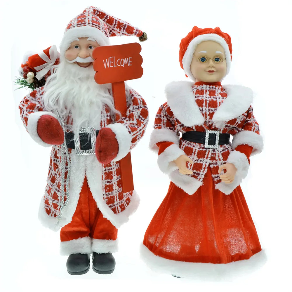 Christmas and New Year 2025 Santa Claus Doll