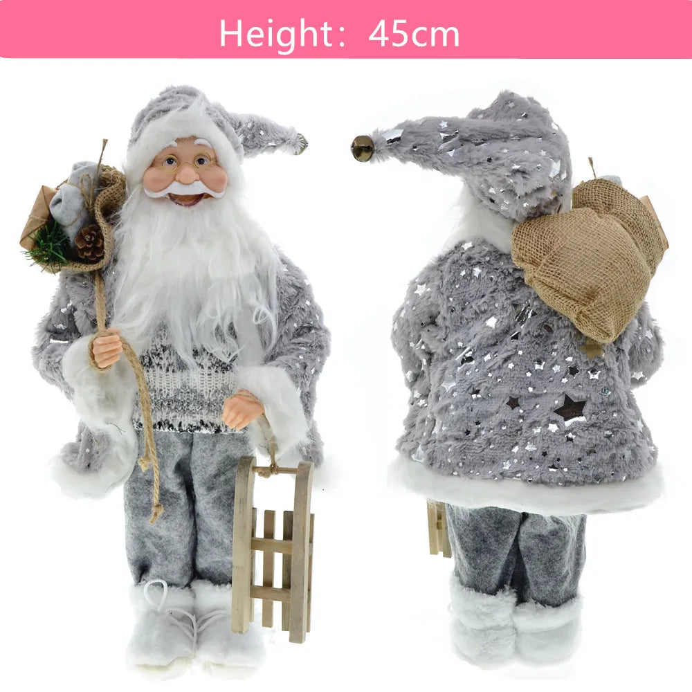 Christmas and New Year 2025 Santa Claus Doll