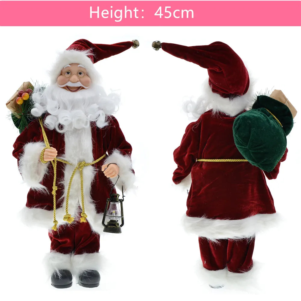 Christmas and New Year 2025 Santa Claus Doll