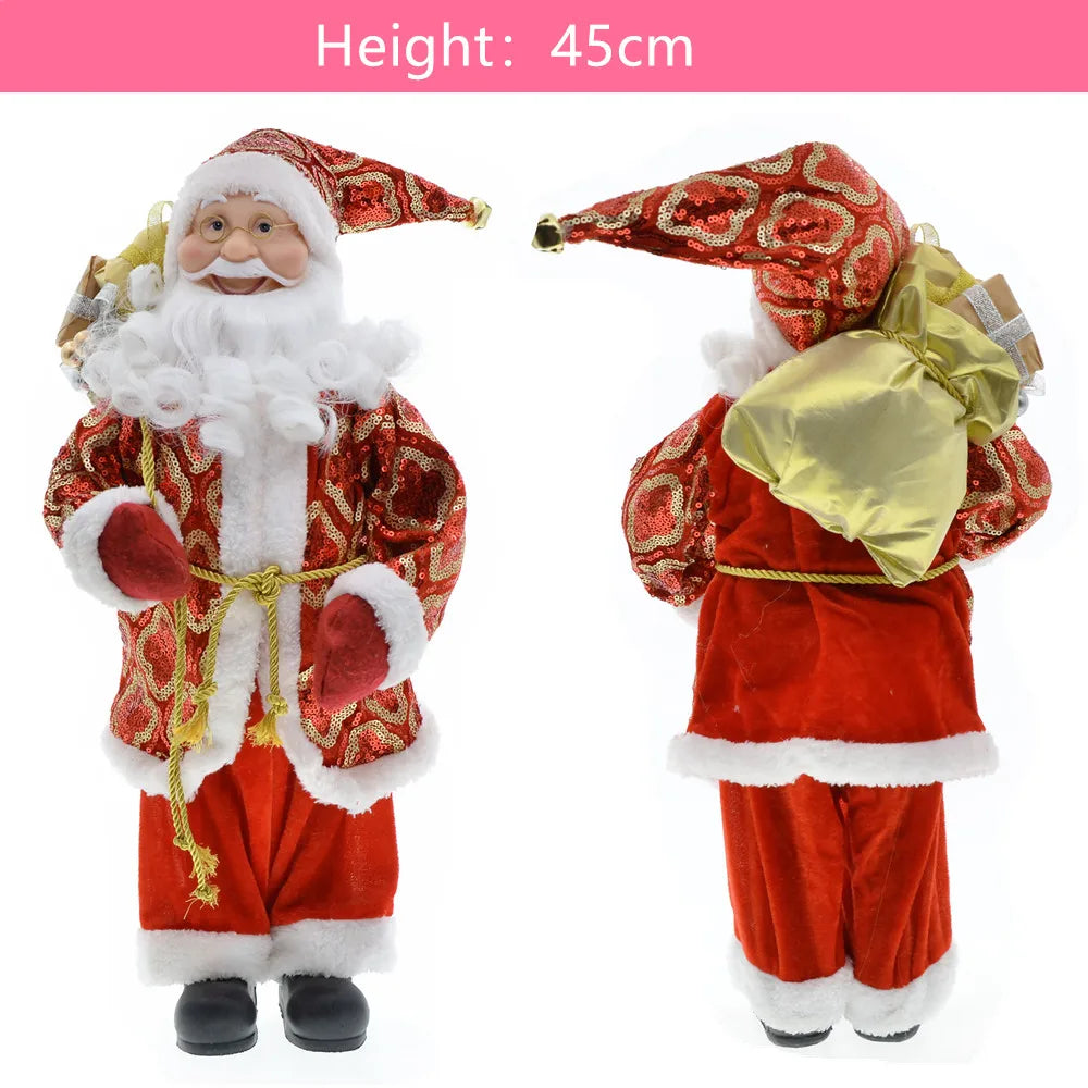 Christmas and New Year 2025 Santa Claus Doll