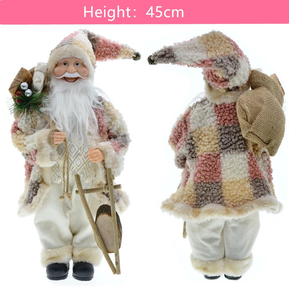 Christmas and New Year 2025 Santa Claus Doll