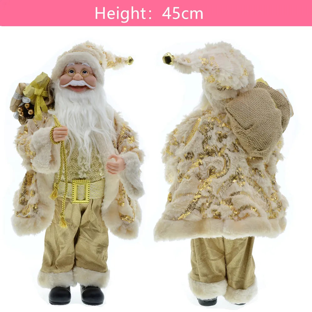 Christmas and New Year 2025 Santa Claus Doll