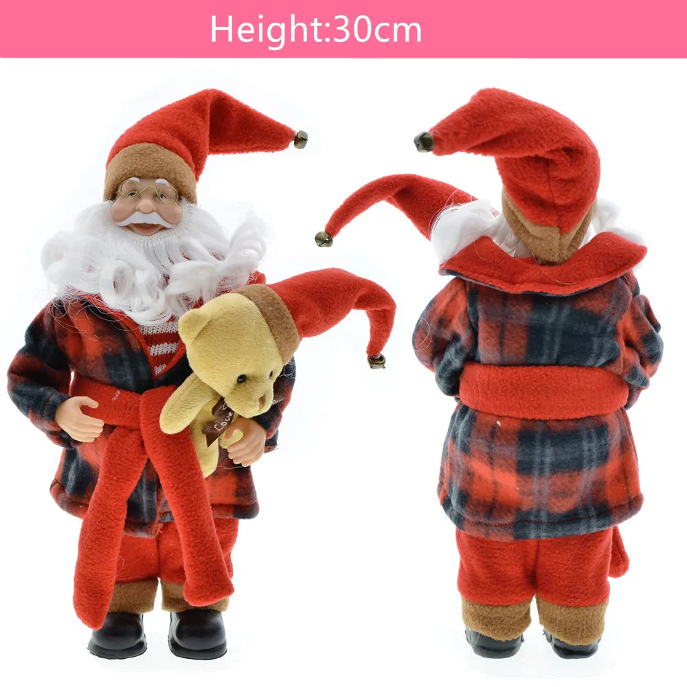 Christmas and New Year 2025 Santa Claus Doll