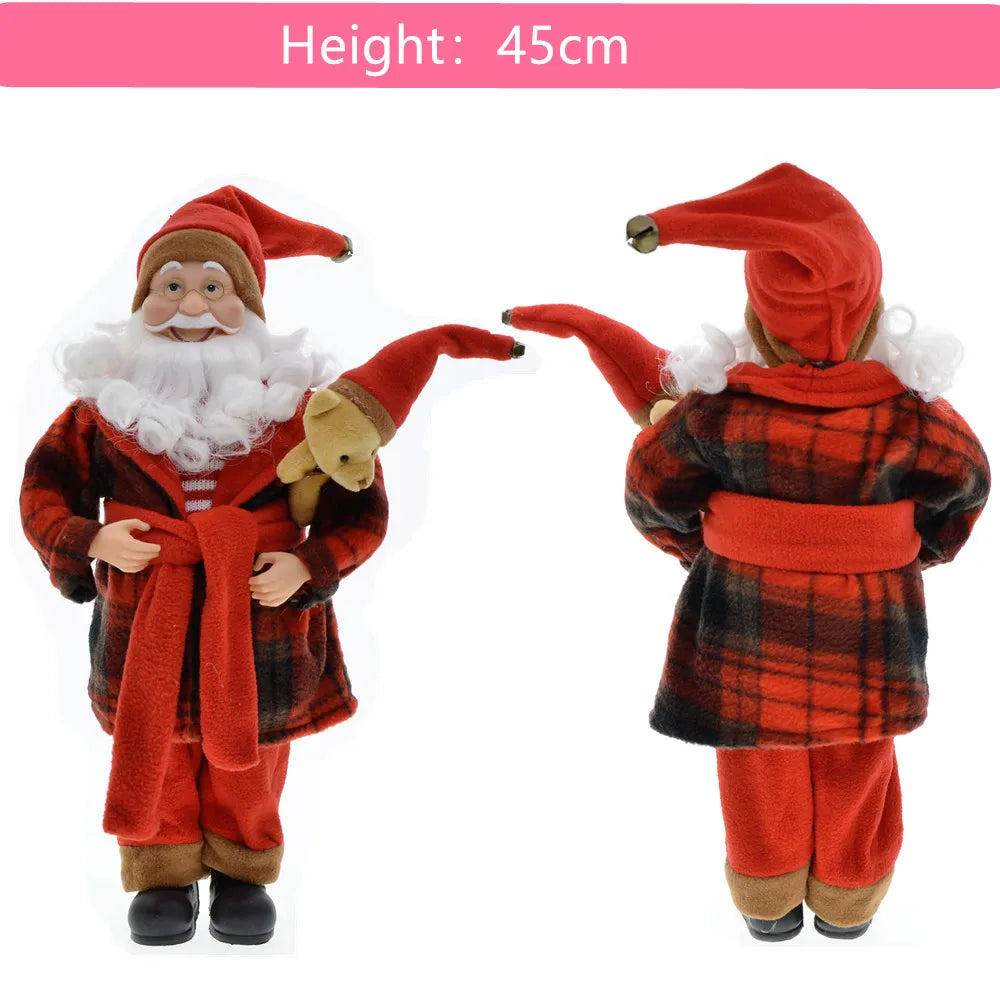 Christmas and New Year 2025 Santa Claus Doll