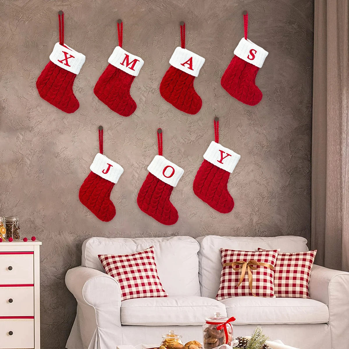 Christmas Stockings Christmas Decoration For Home 2025