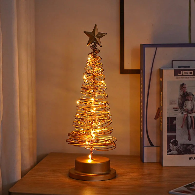 LED spiral Christmas tree