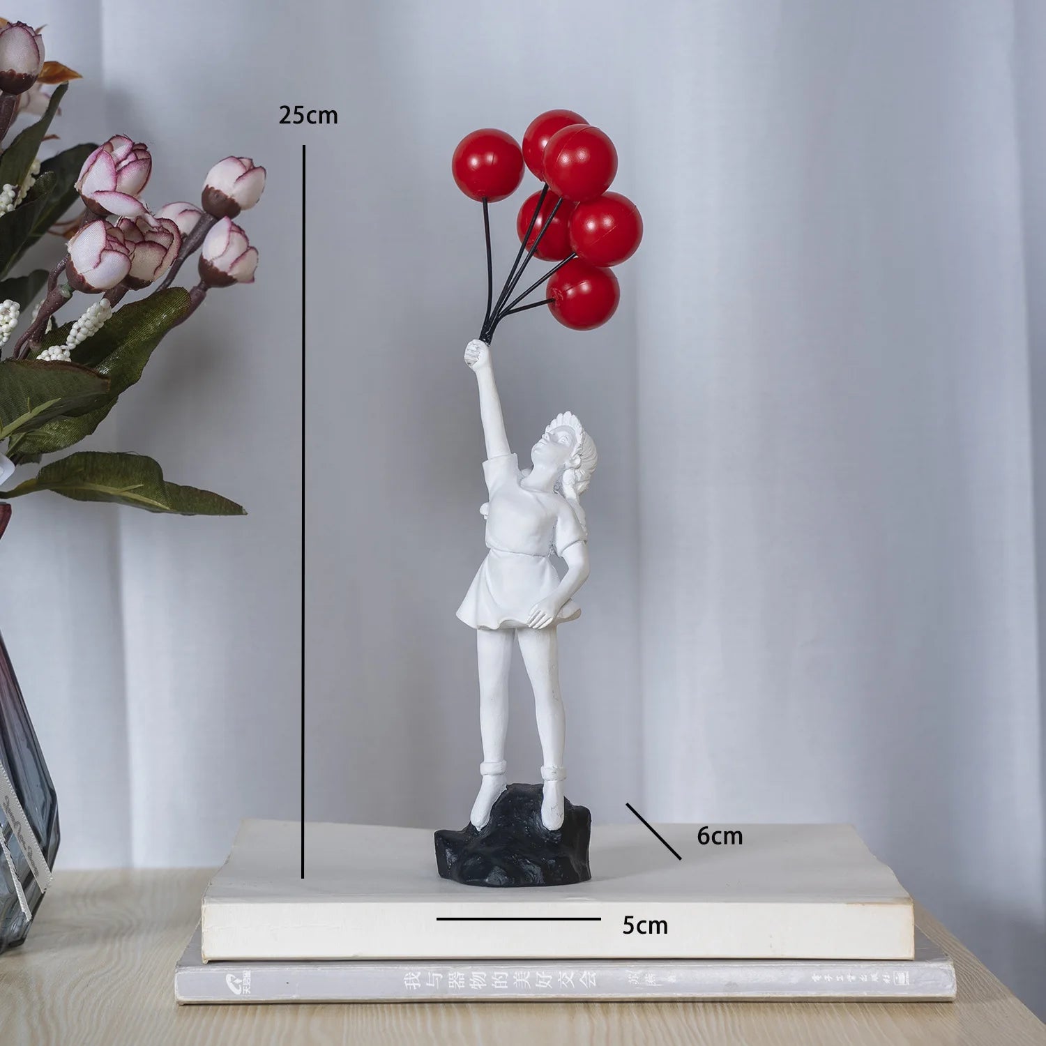 Modern Love Balloon Sculpture - Creative Home and Office Decoration