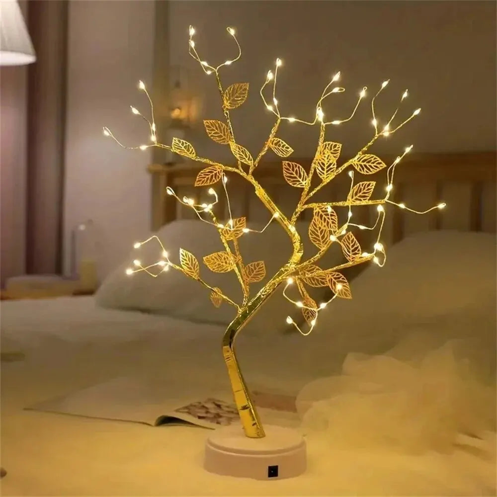 Tree Fairy Light Night