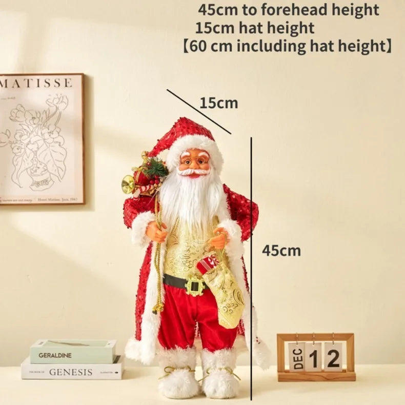 Santa Claus doll, amazing Christmas decoration and the perfect gift for 2024!