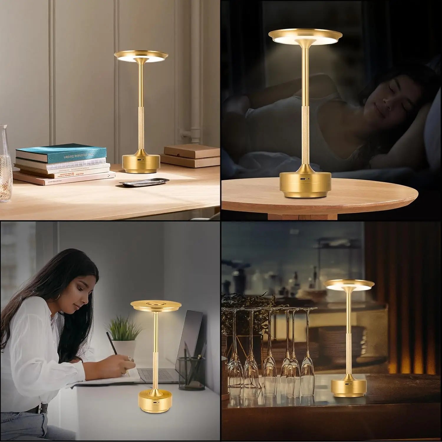 Rechargeable Touch Lamp: Modern Design and Wireless