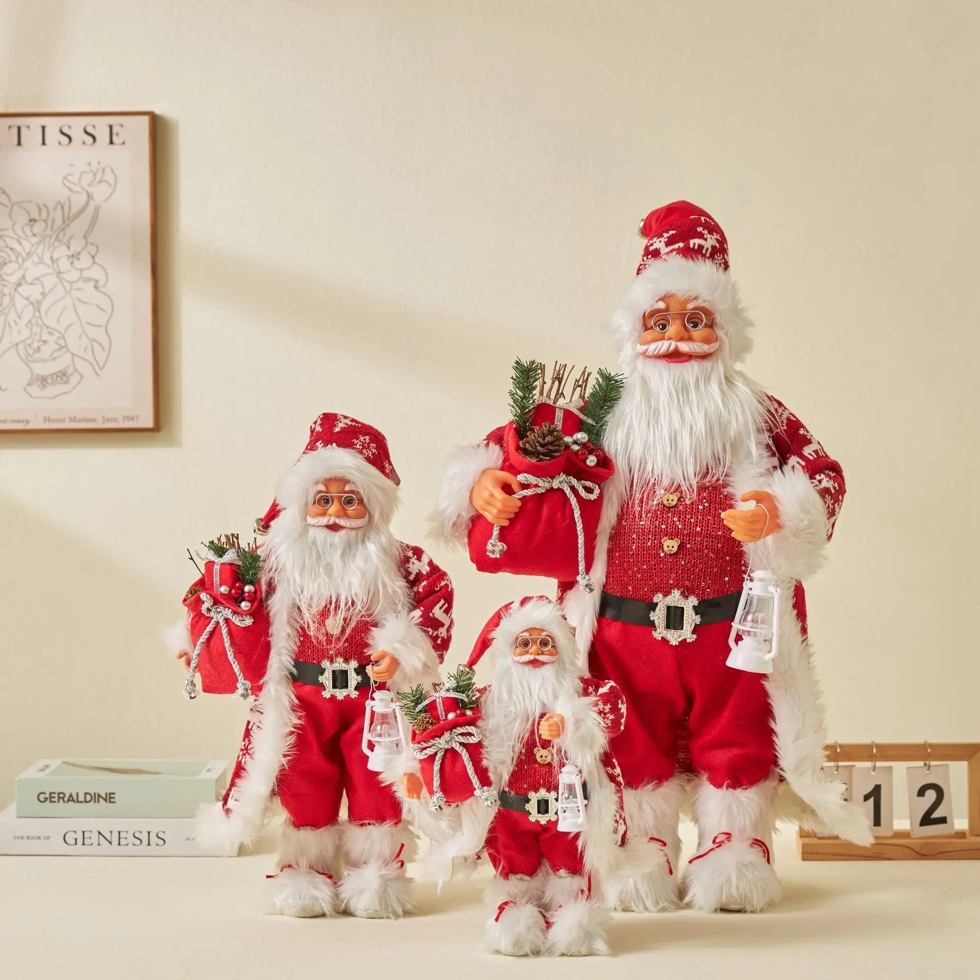 Santa Claus doll, amazing Christmas decoration and the perfect gift for 2024!