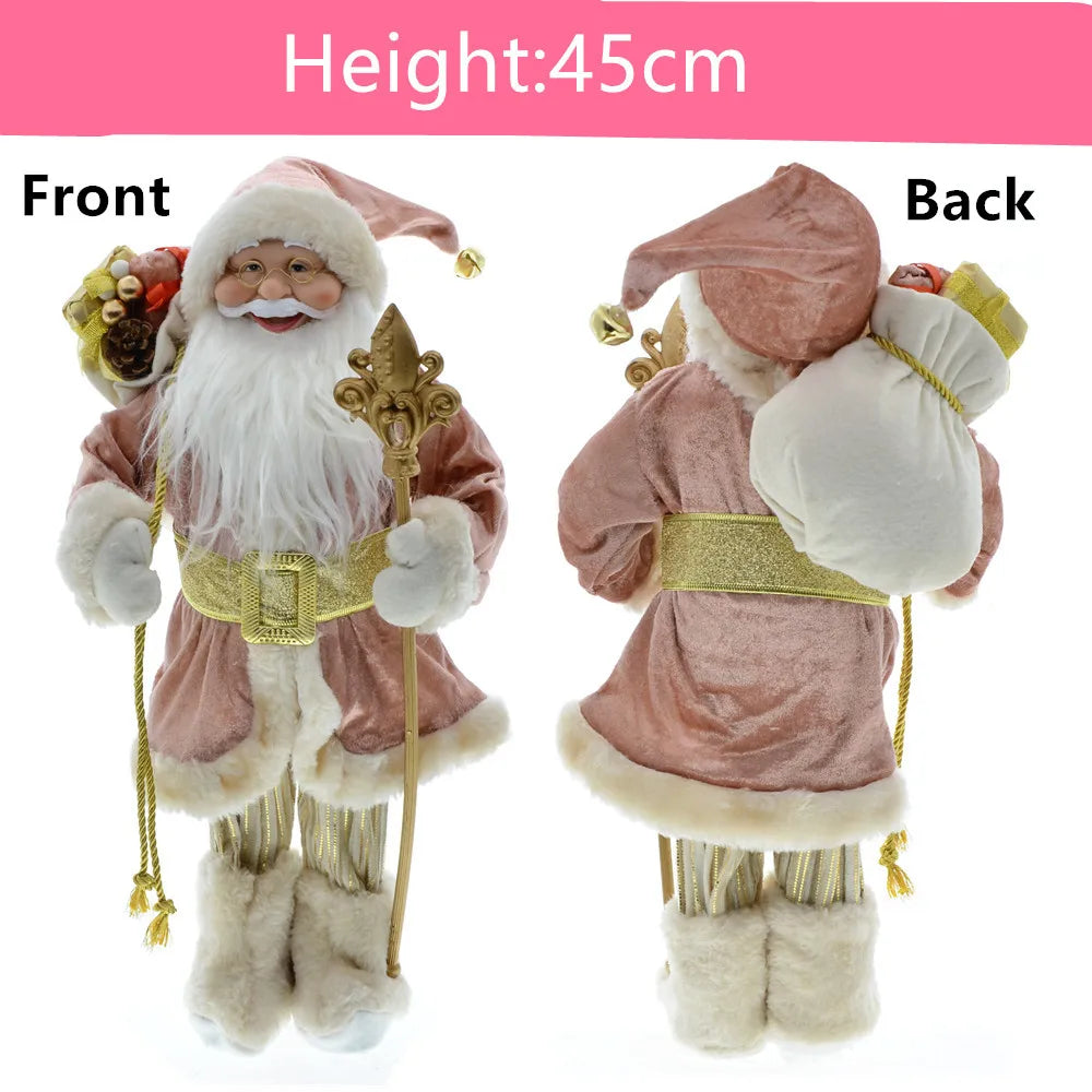 Christmas and New Year 2025 Santa Claus Doll