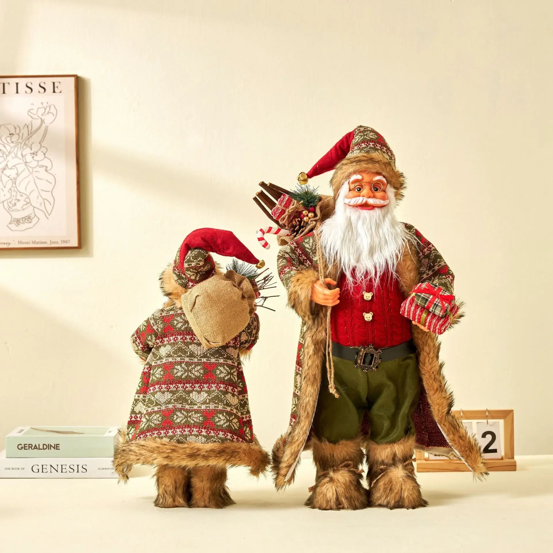 Santa Claus doll, amazing Christmas decoration and the perfect gift for 2024!