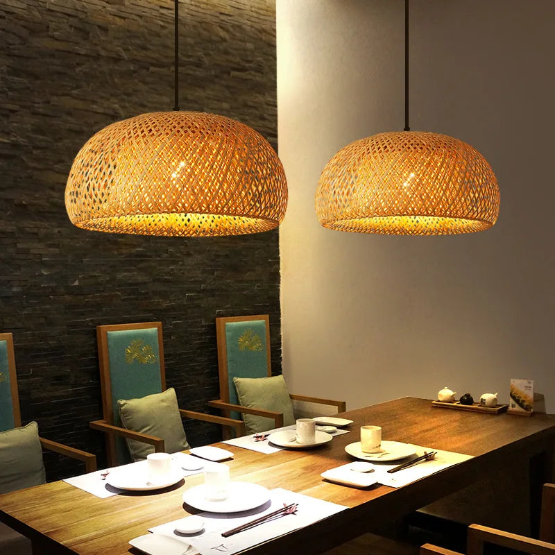 Handmade Bamboo Pendant Lamp