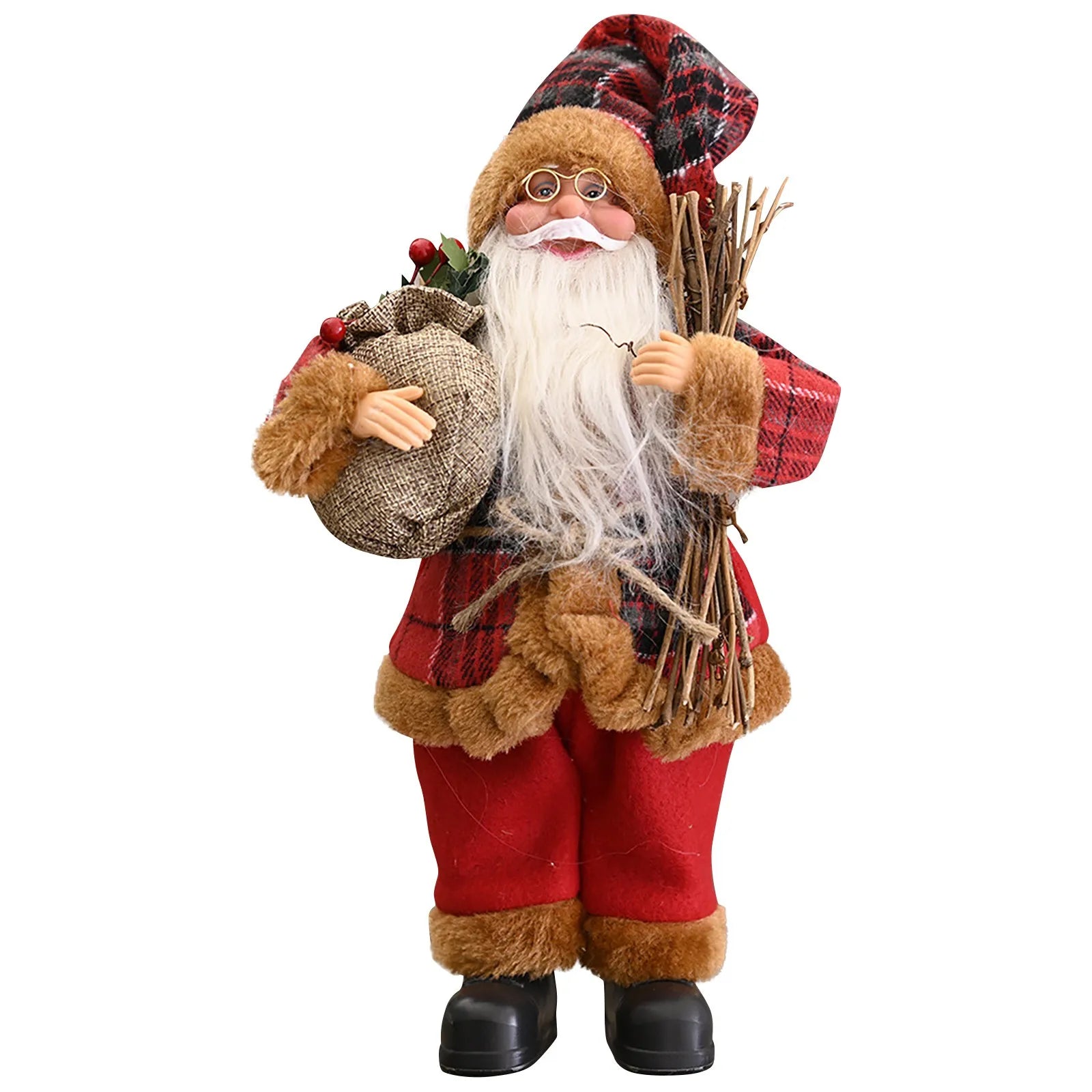 Christmas with Elegance and Magic: Exclusive Cloth Santa Doll!