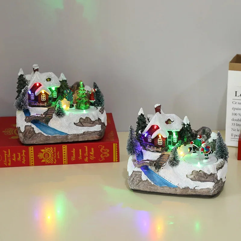 Christmas Decoration with LED and Music - Ideal Gift for Christmas