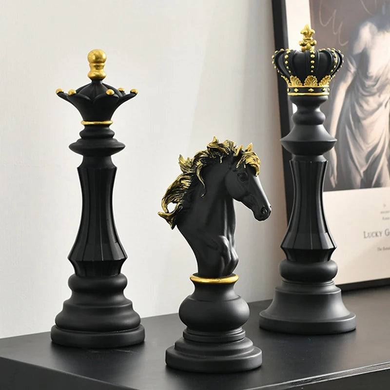 SAAKAR Chess Statues: Elegance and Power in Decoration