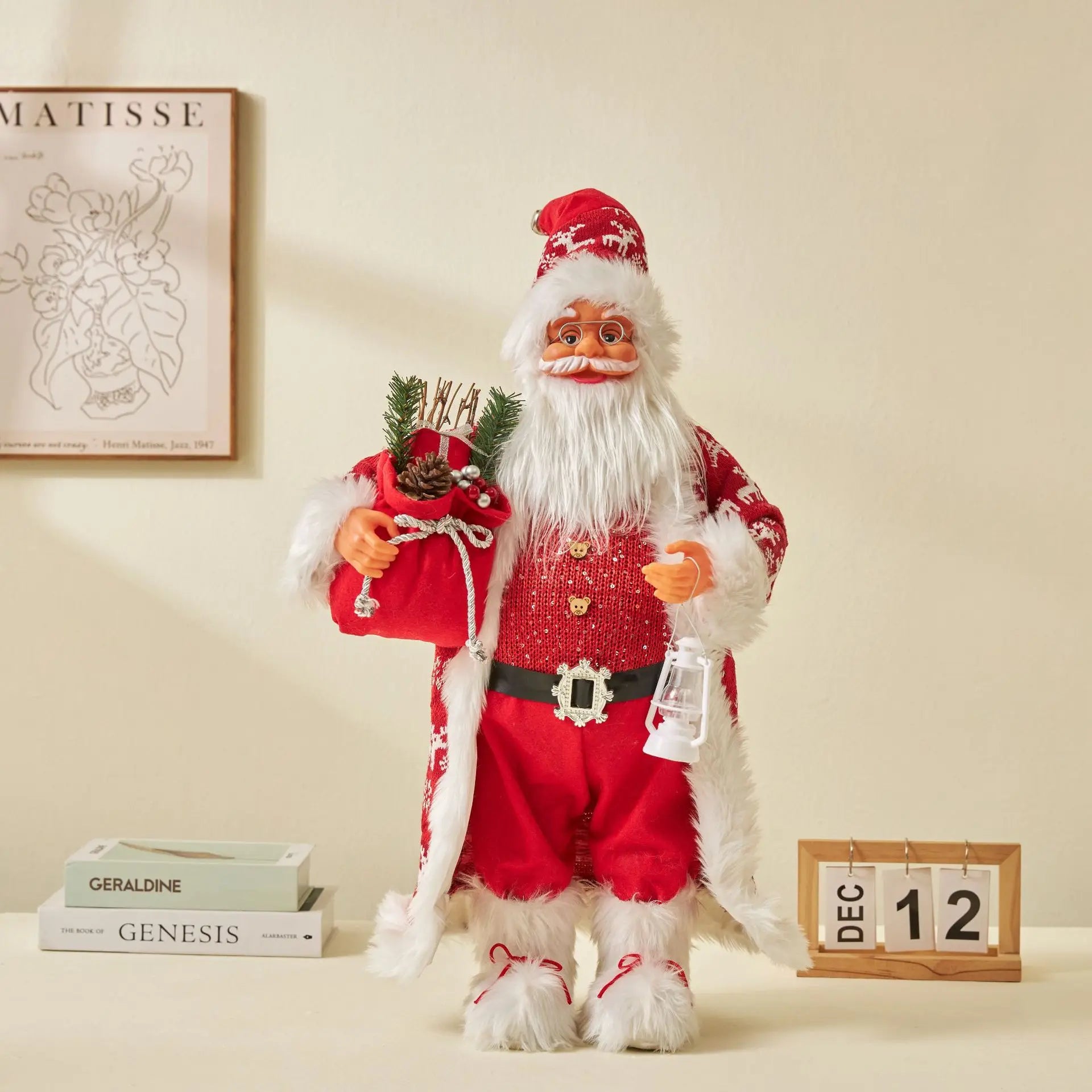 Santa Claus doll, amazing Christmas decoration and the perfect gift for 2024!