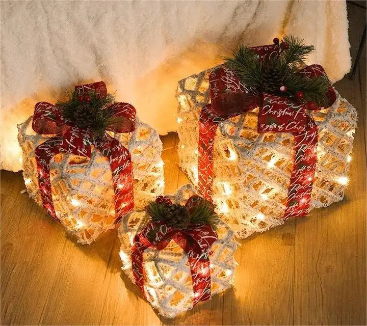 Christmas lights and 3 gift boxes to delight your home!